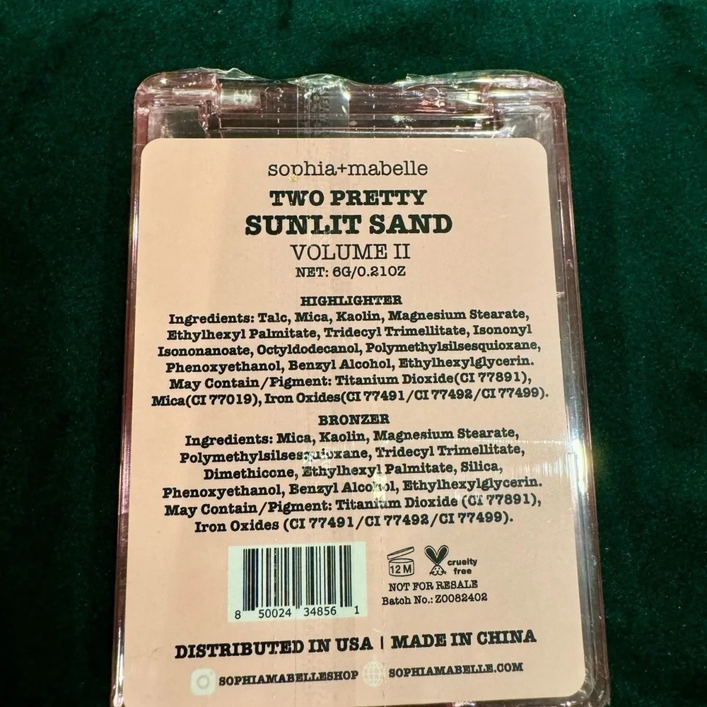 Sophie + Mabelle Sunlit Sand Bronzer and Highlight
